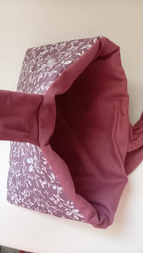 Pochette à livre de poche mauve