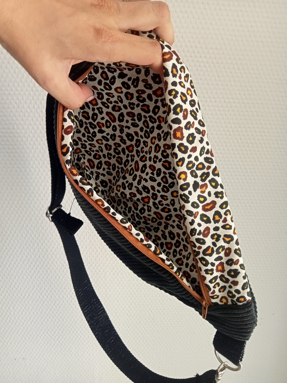 Sac banane adulte panthère